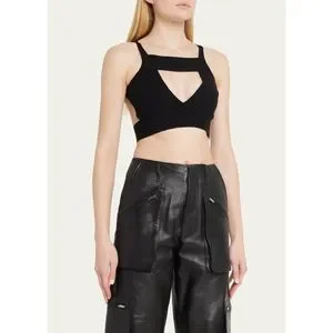 Rick Owens | Tops | Rick Owens Sling Cutout Bra Top | Poshmark